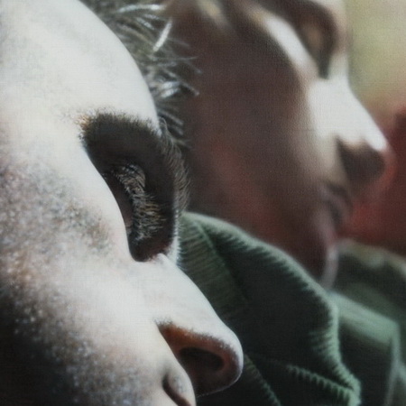 portrait sleeping, green, close up, canvas, airbrush, art, design, painting, canvas, picture, woman, girl, man, photorealistic, handmade, dream, tamas mike <img src='assets/img/sold.png' />